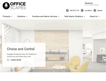 Tablet Screenshot of officescapes.com